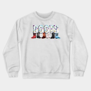 Boots Crewneck Sweatshirt